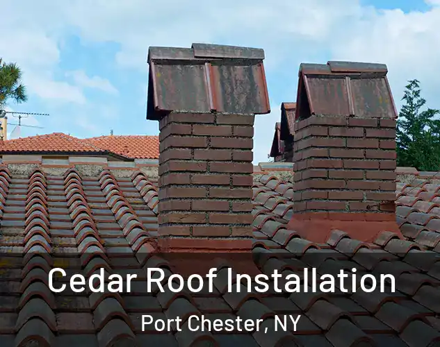  Cedar Roof Installation Port Chester, NY