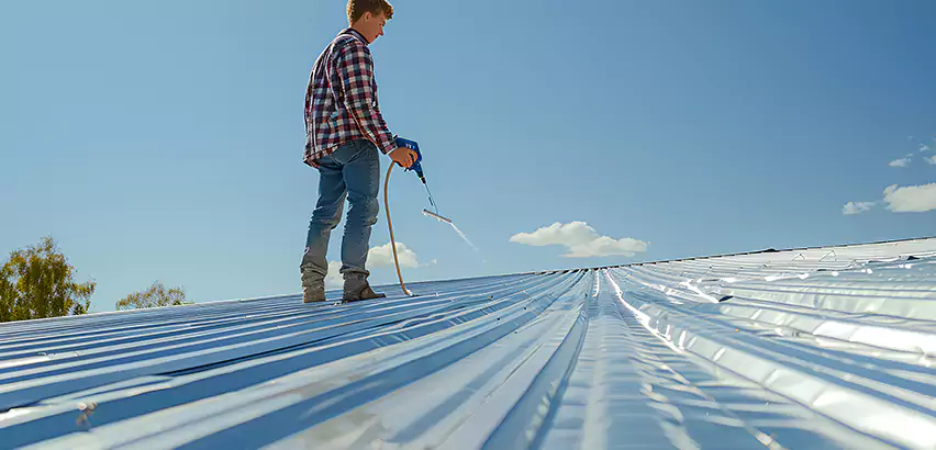 EPDM Roofing Installation Drip Edge in Port Chester