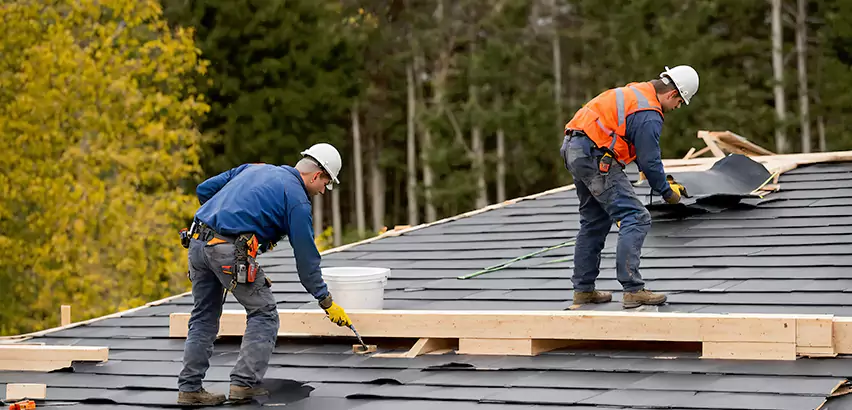 Garage Felt Roof Replacement in Port Chester