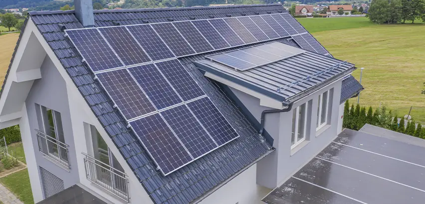 Residential Solar Roof Installation in Port Chester