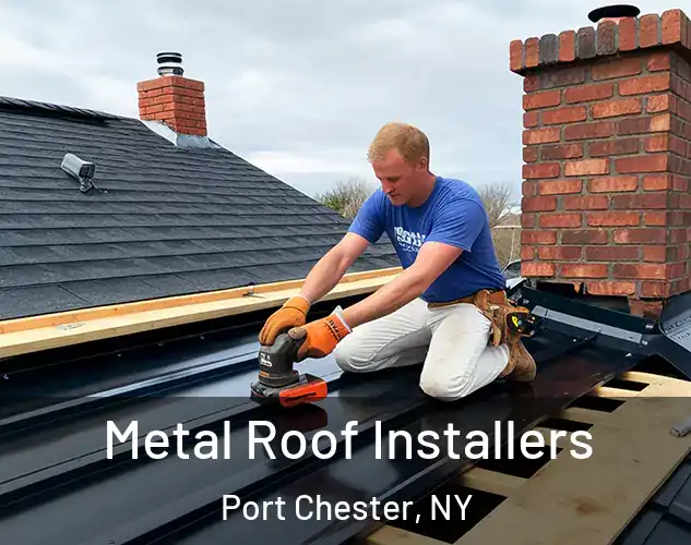  Metal Roof Installers Port Chester, NY