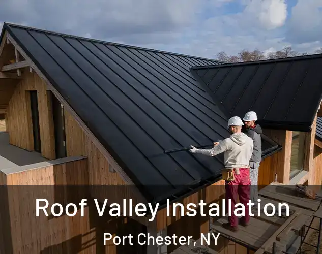  Roof Valley Installation Port Chester, NY