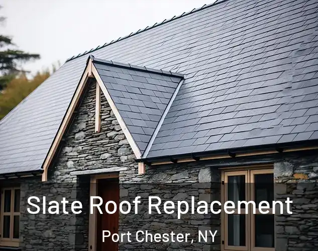  Slate Roof Replacement Port Chester, NY