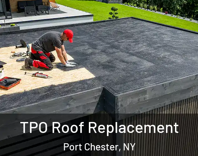  TPO Roof Replacement Port Chester, NY